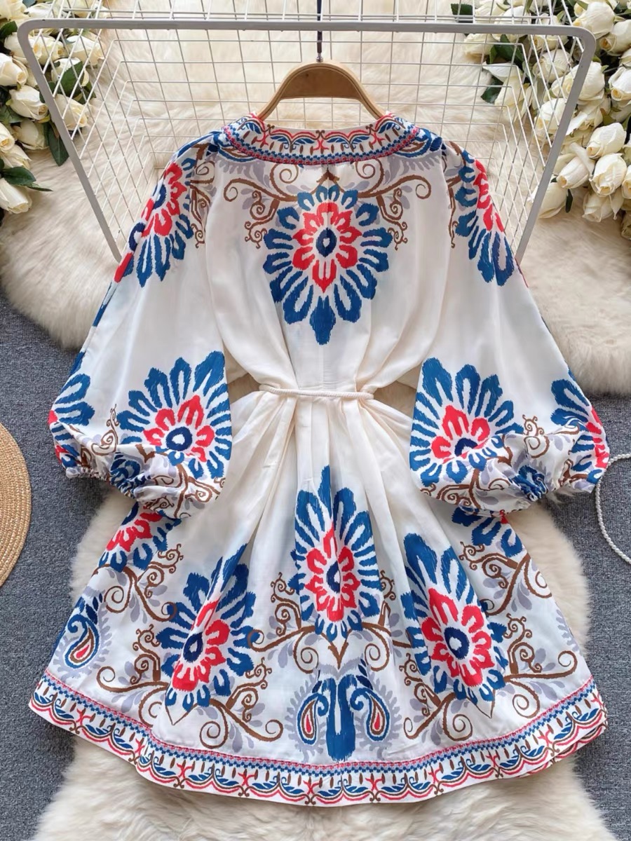 Special print dress ED94 images